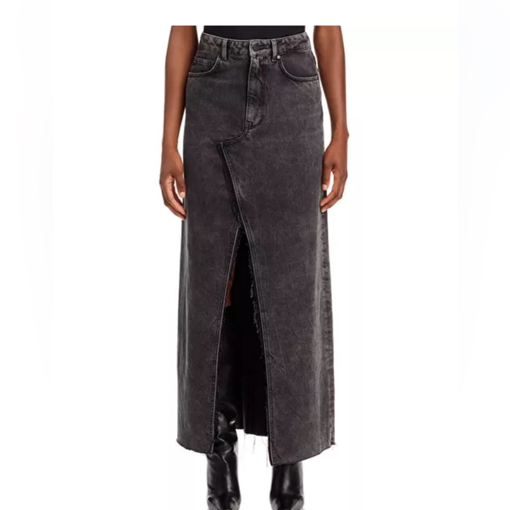 Essentiel Antwerp reworked Denim maxi skirt